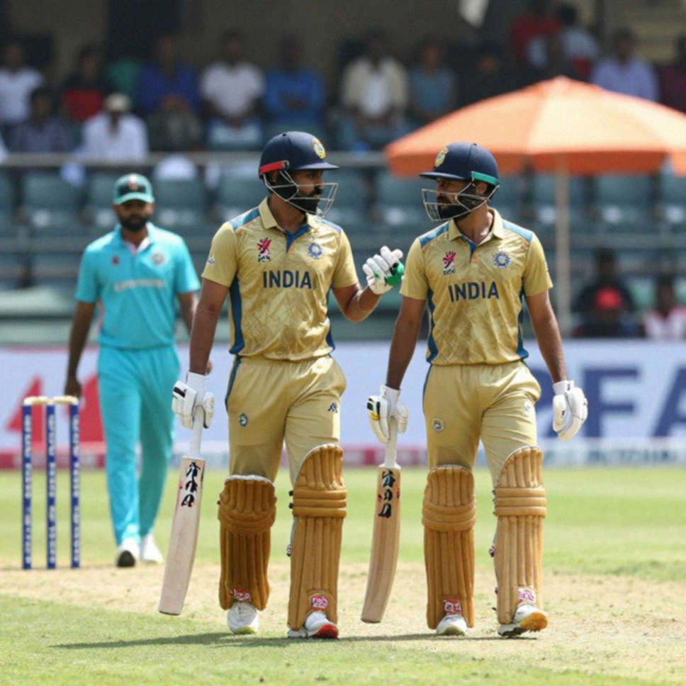 স্টাম্প-ফানেল: বে ওভালের লেজার, আর হ্যাগলেতে ভেঙে পড়া জ্যামিতি